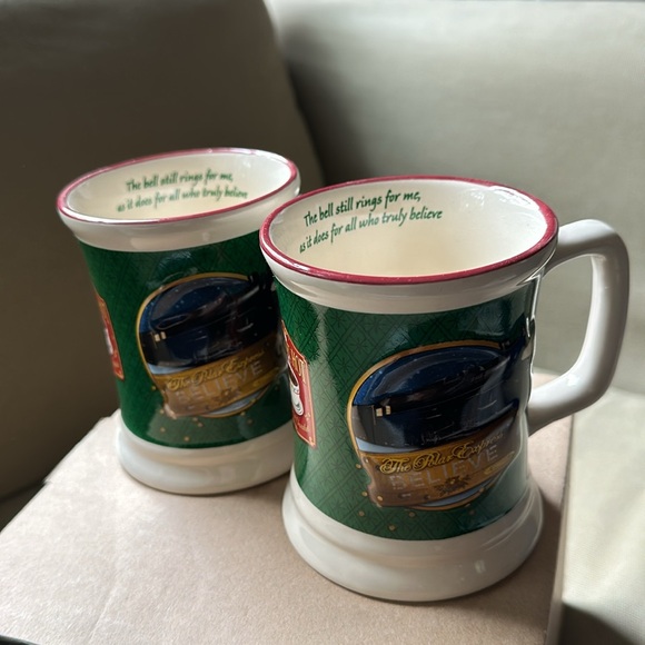 2 Polar Express Hot Chocolate Mugs - Picture 3 of 9